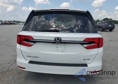 2022 Honda Odyssey Elite from USA, damaged, VIN 5FNRL6H97NB010859